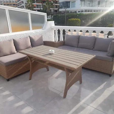 Duplex-bungalow In Playa De Americas,3 Minutes Near The Beaches In Tenerife شقة *