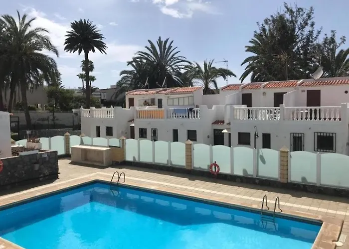 Duplex-bungalow In Playa De Americas,3 Minutes Near The Beaches In Tenerife Apartmán *